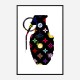 LV Black Grenade Wall Art LV Black Grenade Wall Art