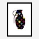 LV Black Grenade Wall Art LV Black Grenade Wall Art