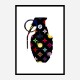 LV Black Grenade Wall Art LV Black Grenade Wall Art