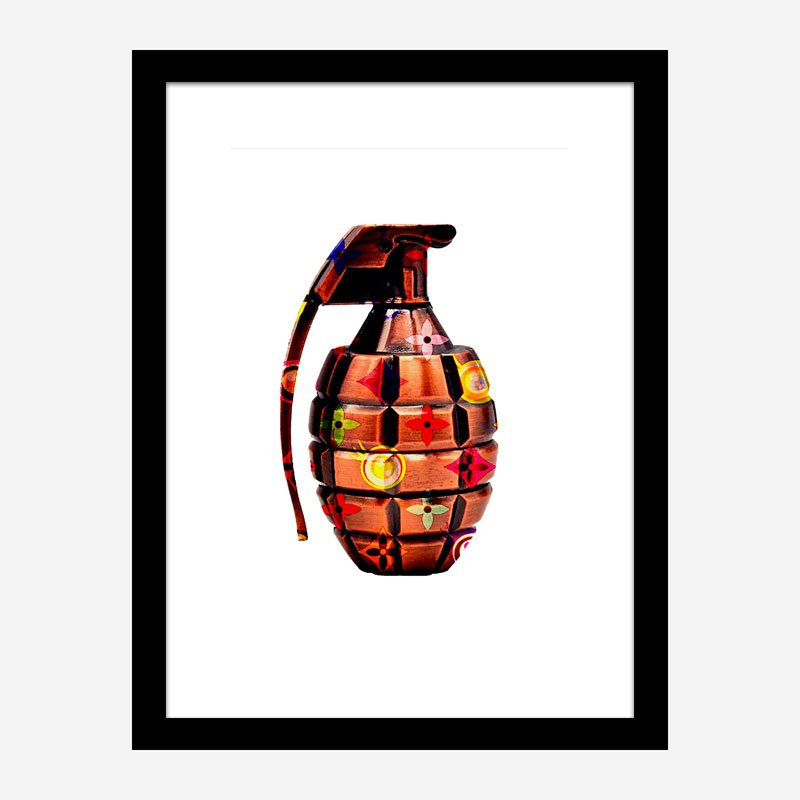 LV Bronze Grenade Wall Art LV Bronze Grenade Wall Art