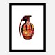 LV Bronze Grenade Wall Art LV Bronze Grenade Wall Art