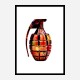 LV Bronze Grenade Wall Art LV Bronze Grenade Wall Art