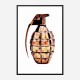 LV Gold Grenade Wall Art LV Gold Grenade Wall Art