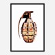 LV Gold Grenade Wall Art LV Gold Grenade Wall Art