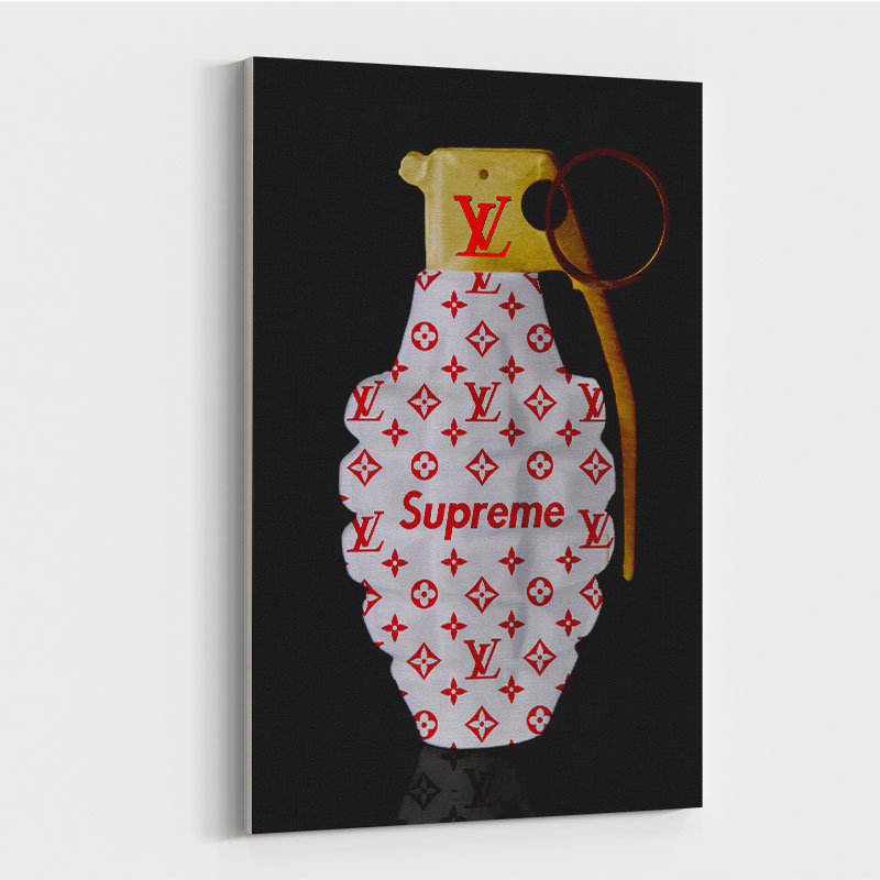 LV Supreme Grenade Wall Art LV Supreme Grenade Wall Art