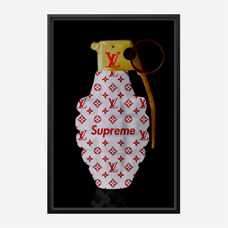 LV Supreme Grenade Wall Art LV Supreme Grenade Wall Art