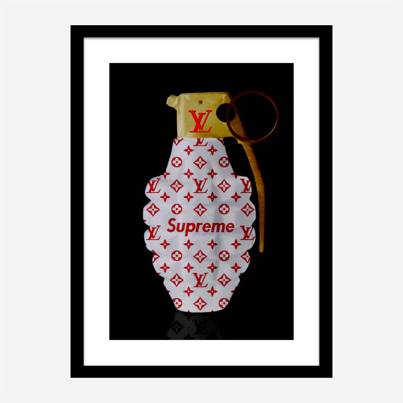 LV Supreme Grenade Wall Art LV Supreme Grenade Wall Art