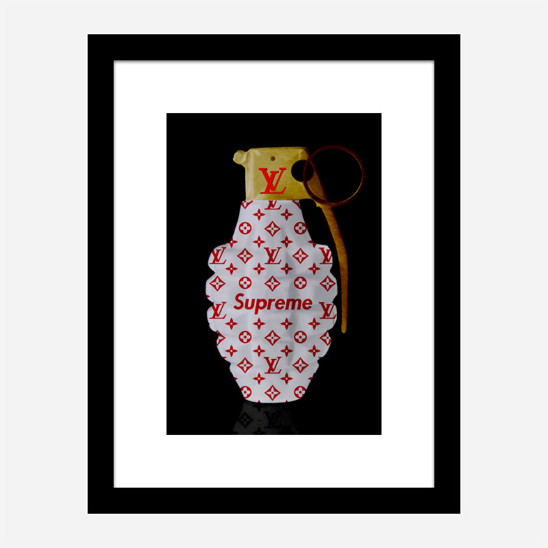 LV Supreme Grenade Wall Art LV Supreme Grenade Wall Art