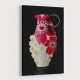 LV Smiley Flowers Grenade Wall Art LV Smiley Flowers Grenade Wall Art