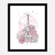 Eiffel Tower in Blossom Art Print