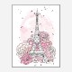 Eiffel Tower in Blossom Art Print