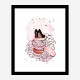 Macaroon Shoes Art Print