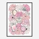 Perfume and Flowers Art Print