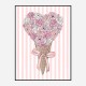 Ice Cream Flowers Art Print