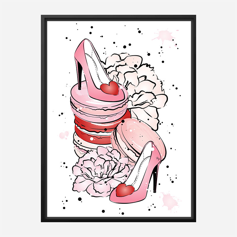 Love Shoes Art Print