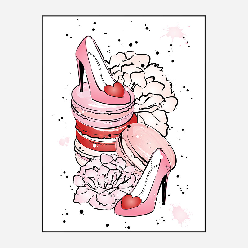 Love Shoes Art Print