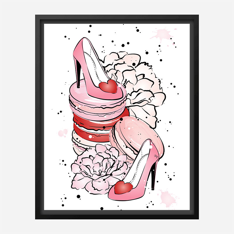 Love Shoes Art Print