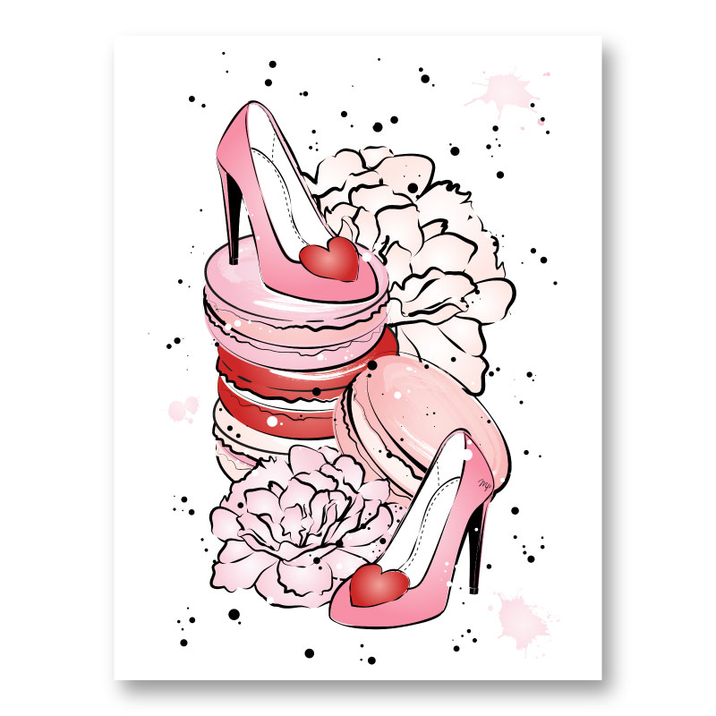 Love Shoes Art Print