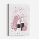 Lipstick and Flowers Art Print Lipstick and Flowers Art Print