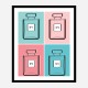 Pastel Perfumes Art Print