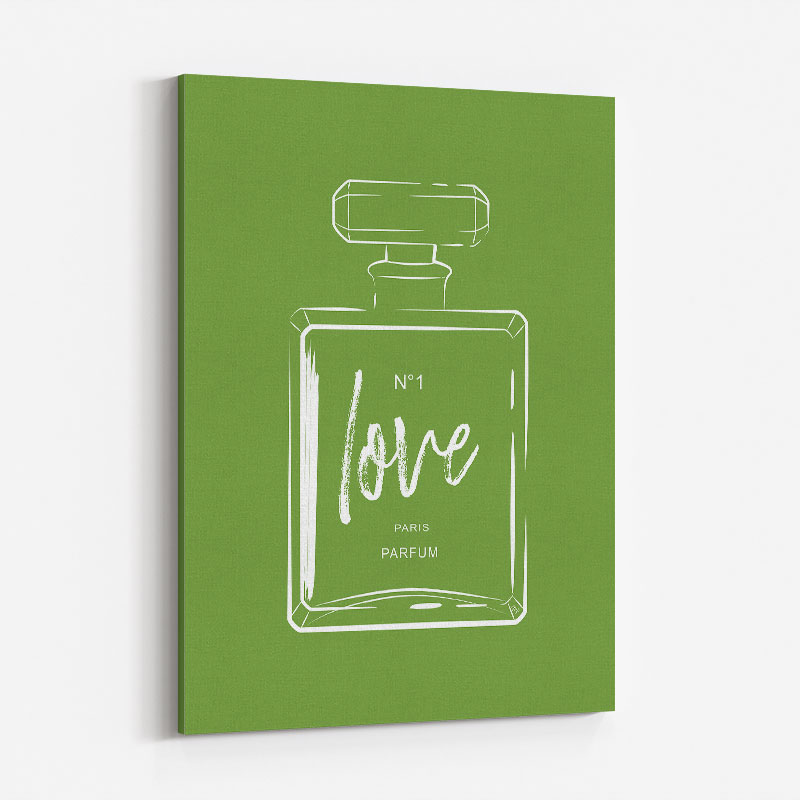 Green Love Art Print