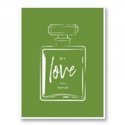 Green Love Art Print