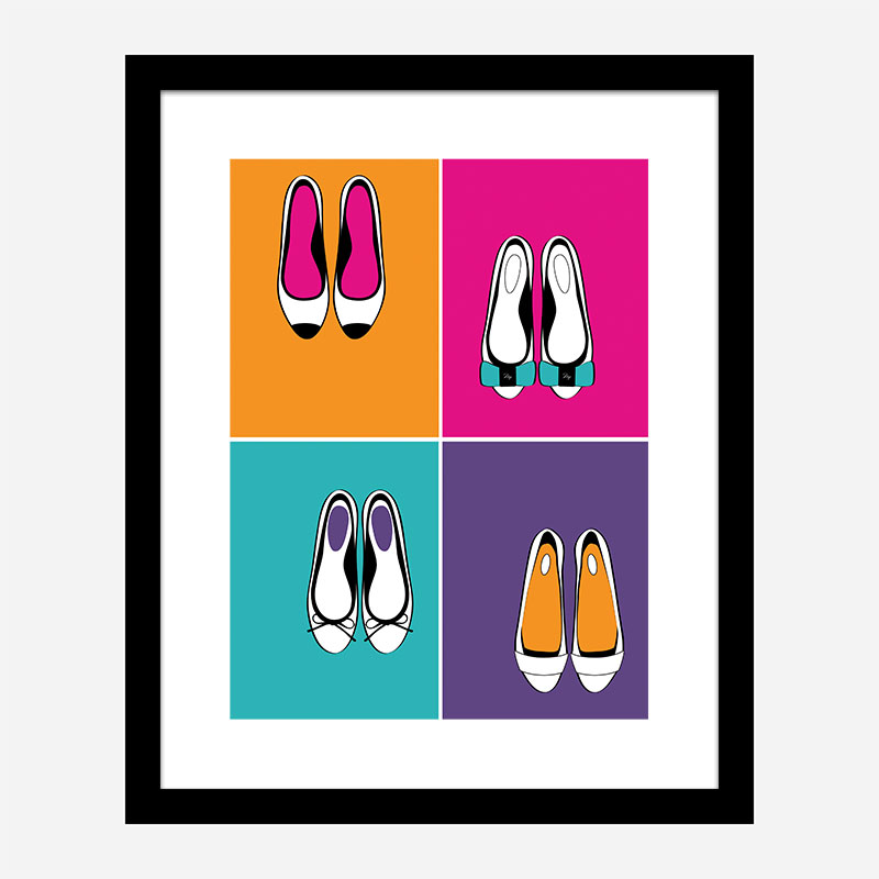 Bold Flats Art Print