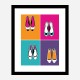 Bold Flats Art Print