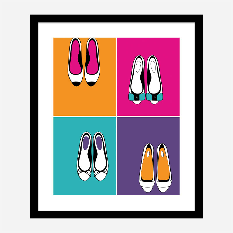 Bold Flats Art Print