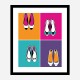 Bold Flats Art Print