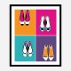 Bold Flats Art Print