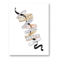 Fashion Bracelets Art Print