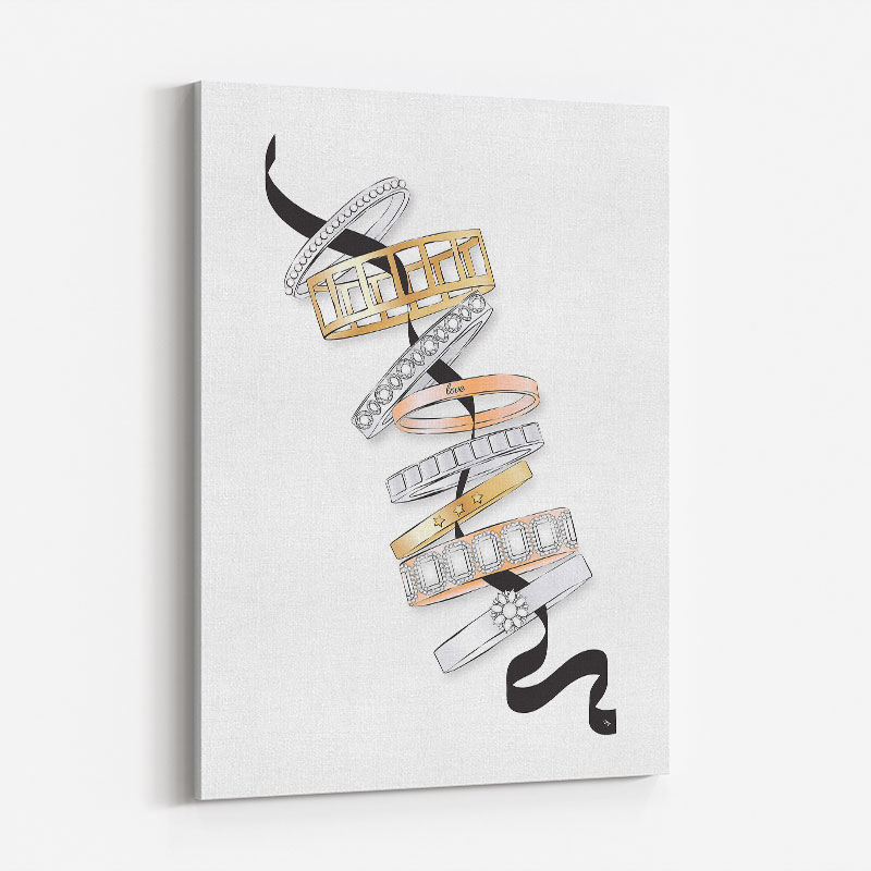 Fashion Bracelets Art Print