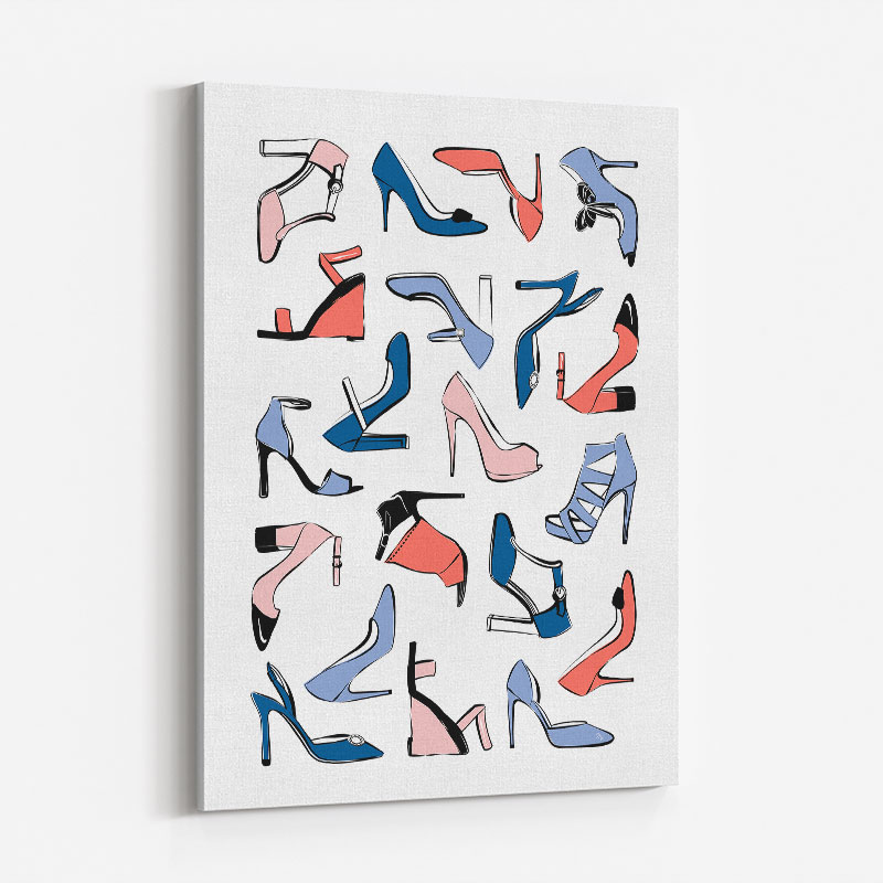 Shoe Collection Art Print