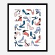 Shoe Collection Art Print Shoe Collection Art Print