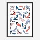 Shoe Collection Art Print Shoe Collection Art Print
