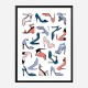 Shoe Collection Art Print