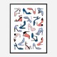 Shoe Collection Art Print Shoe Collection Art Print