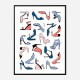 Shoe Collection Art Print