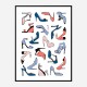 Shoe Collection Art Print Shoe Collection Art Print