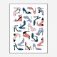 Shoe Collection Art Print Shoe Collection Art Print