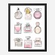 Fashion Perfumes Art Print