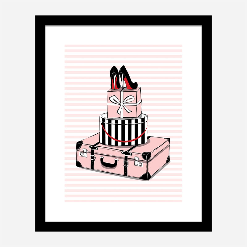 Stylish Travels Art Print