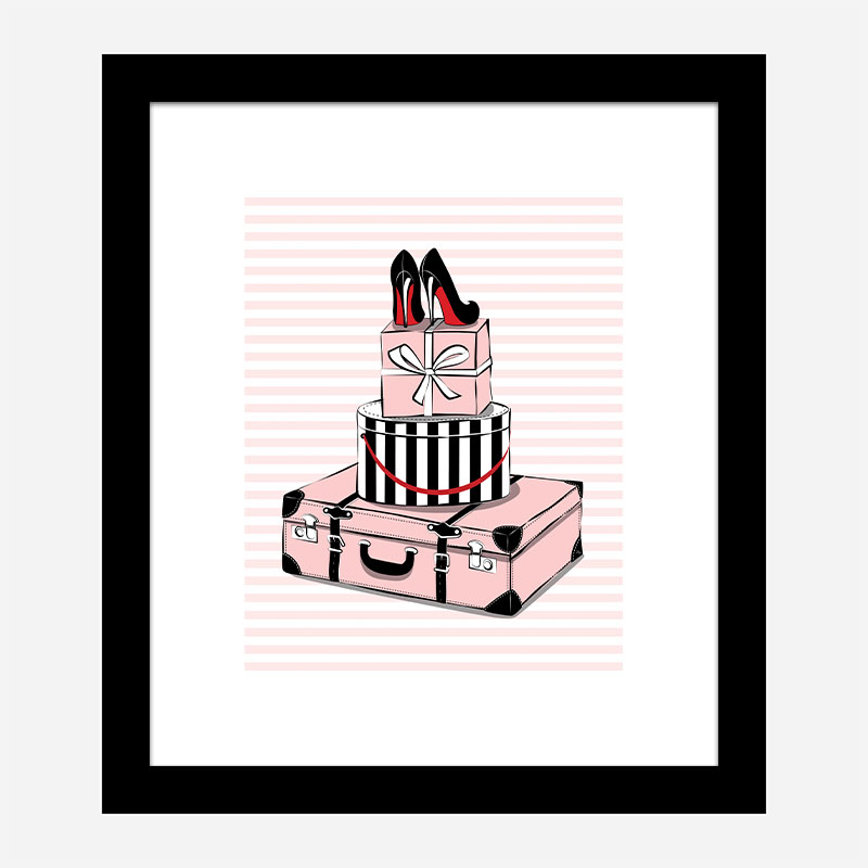 Stylish Travels Art Print