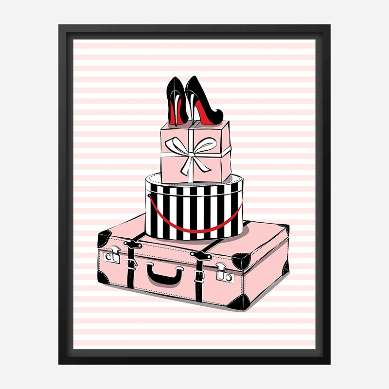 Stylish Travels Art Print