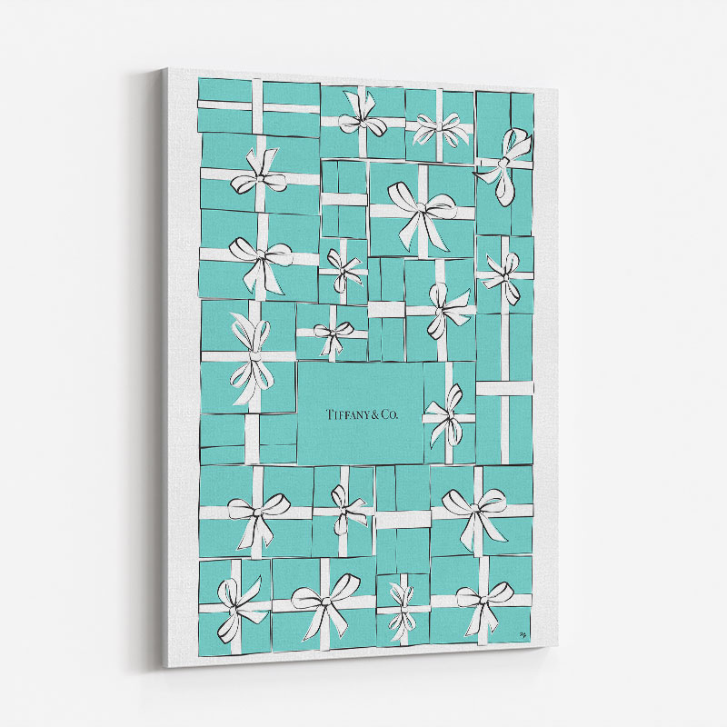 Tiffany Boxes Art Print