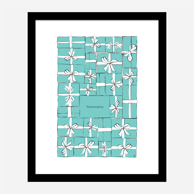 Tiffany Boxes Art Print