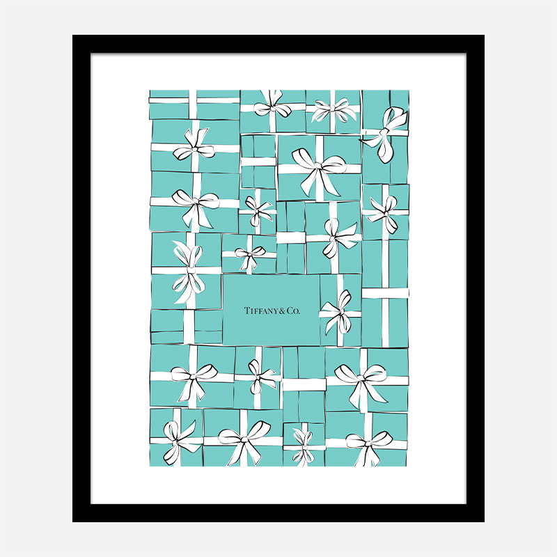 Tiffany Boxes Art Print