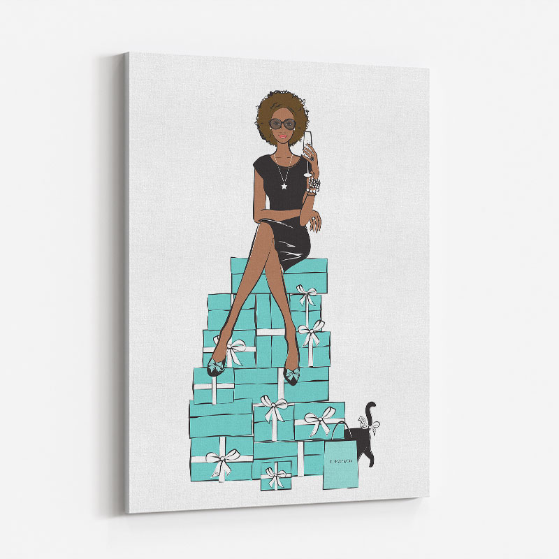 Sitting on Gifts Art Print Sitting on Gifts Art Print