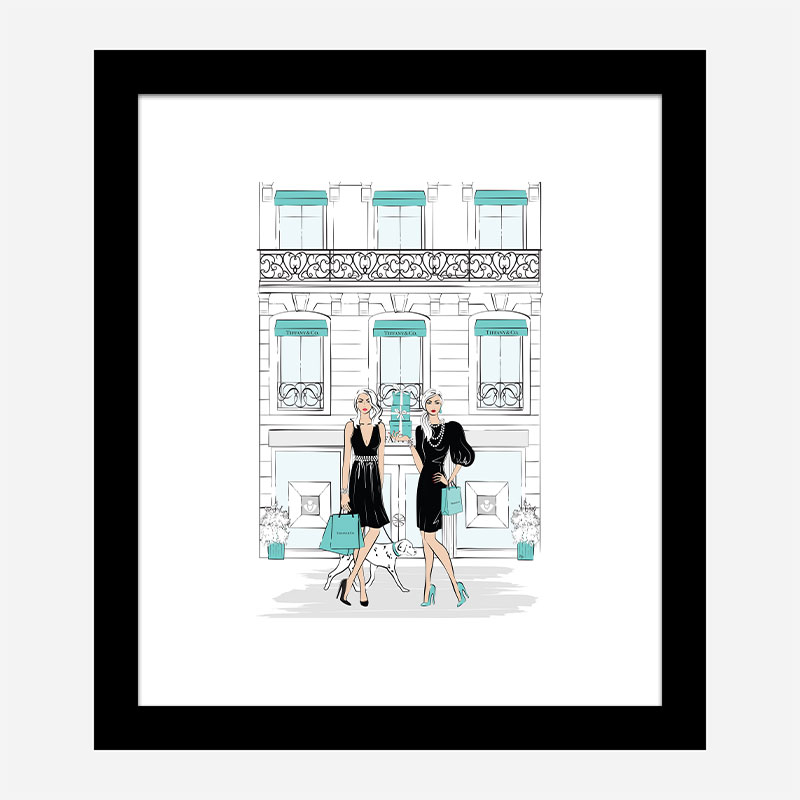 Ladies That Shop Art Print